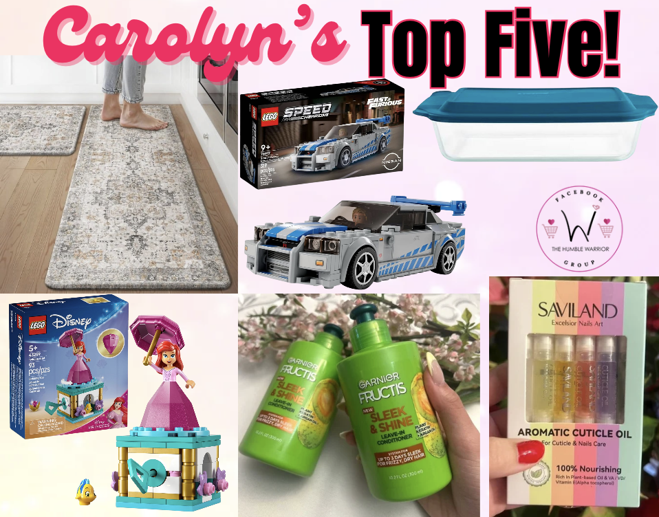 Carolyn’s Top Five!